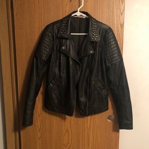 Hollister Leather Jacket
